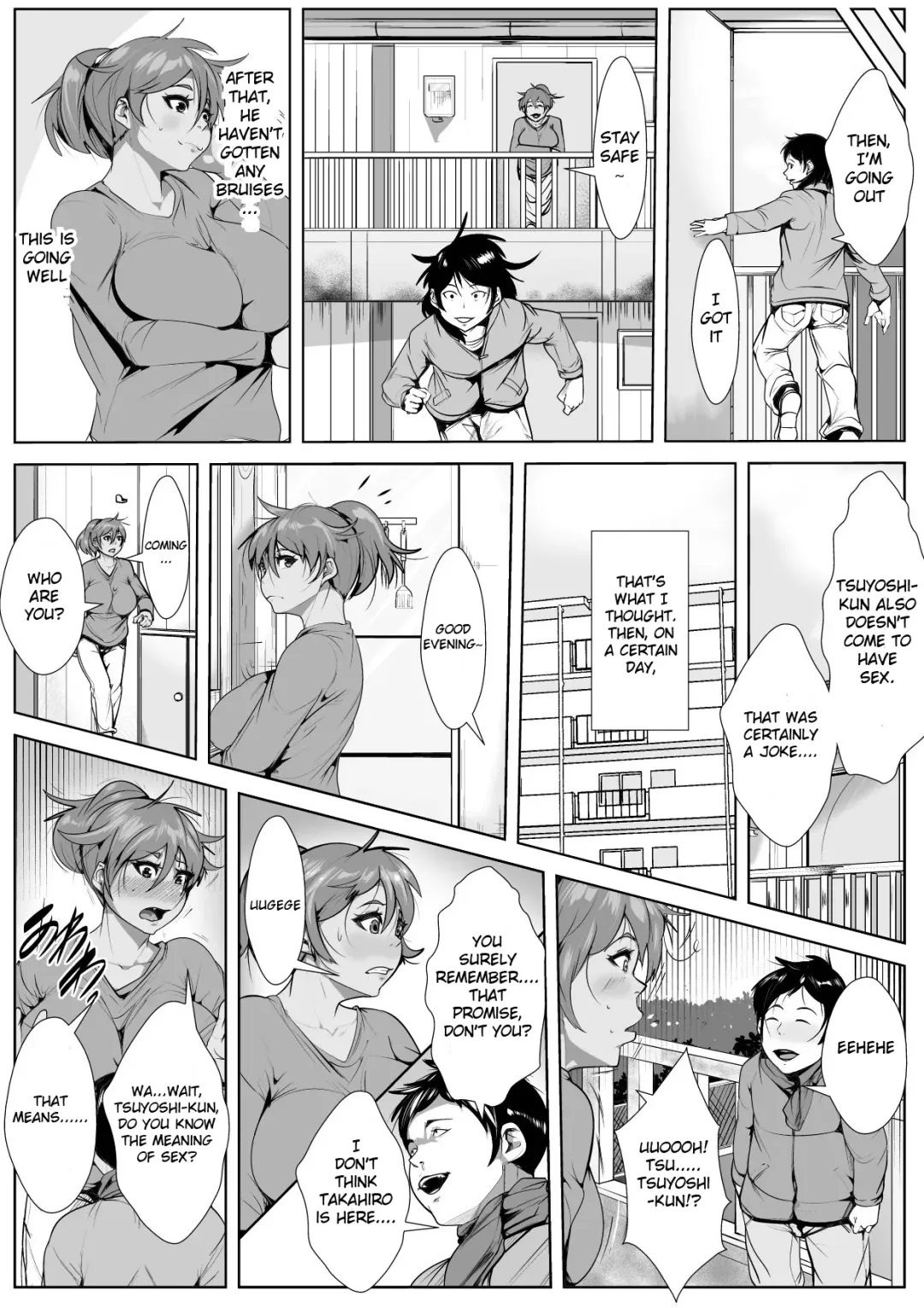 Musuko o Ijimeteita Kodomo ni Hahaoya ga Netorareru | A Mother Was NTRed by the Boy Who Is Bullying Her Son Fhentai - Page 6