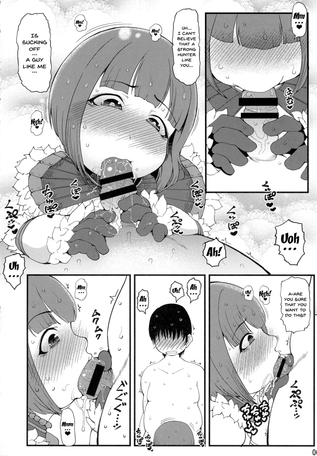 [Ibukichi] Karyuudo no Taieki | A Hunter's Body Fluids Fhentai - Page 4