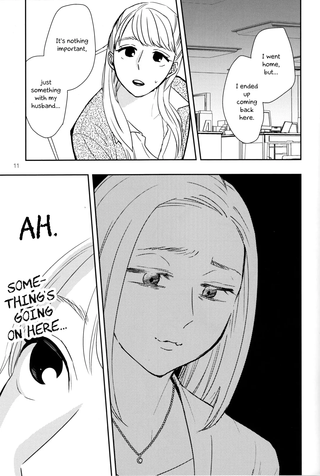 [Amano Shuninta] Fubin Joushi to Furin Jouji | A Pitiable Boss And A Pathetic Liason Fhentai - Page 10