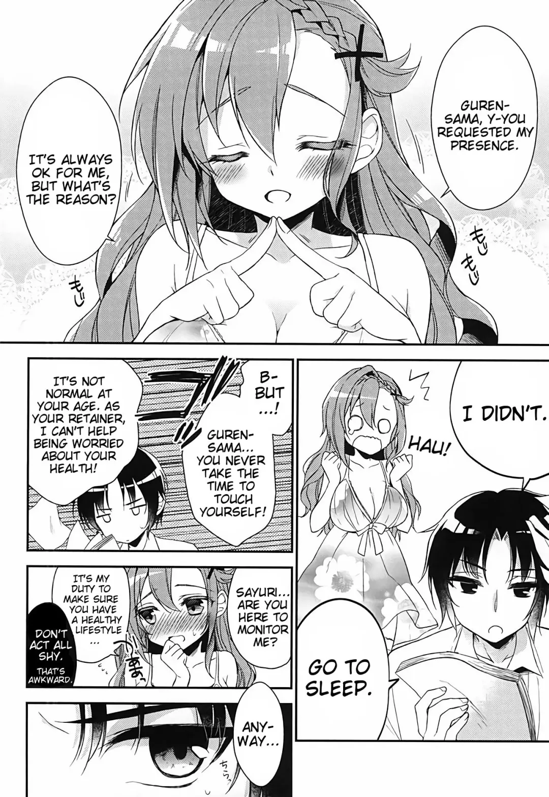 [Aichi Shiho] Oshitai Shiteimasu Nushi-sama | Thank you, Master Fhentai.net - Page 3