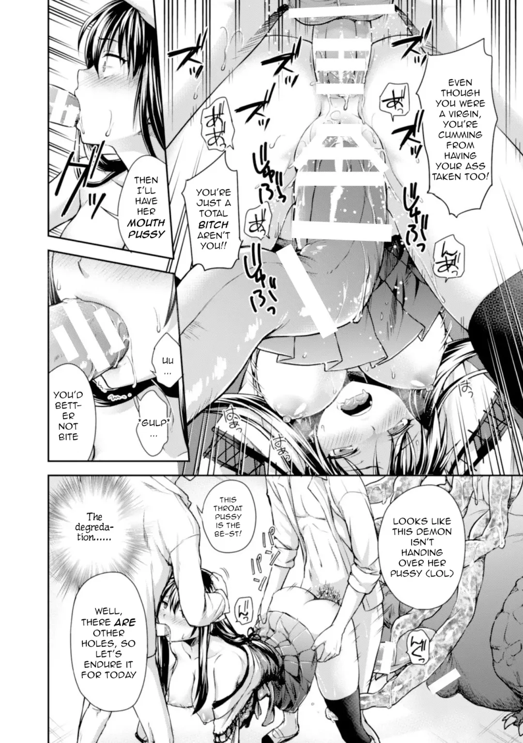[Punita] Uragirareta Gakuen Taimashi | Betrayed School Demon Hunter Fhentai - Page 14