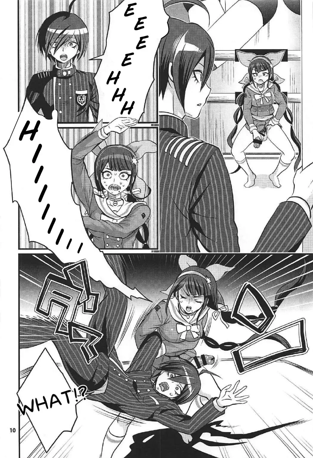 [Tokimachi Eisei] Tenko wa Chinko ga Haetemo Danshi no Anal nanka ni Zettai Makemasen! Fhentai - Page 9
