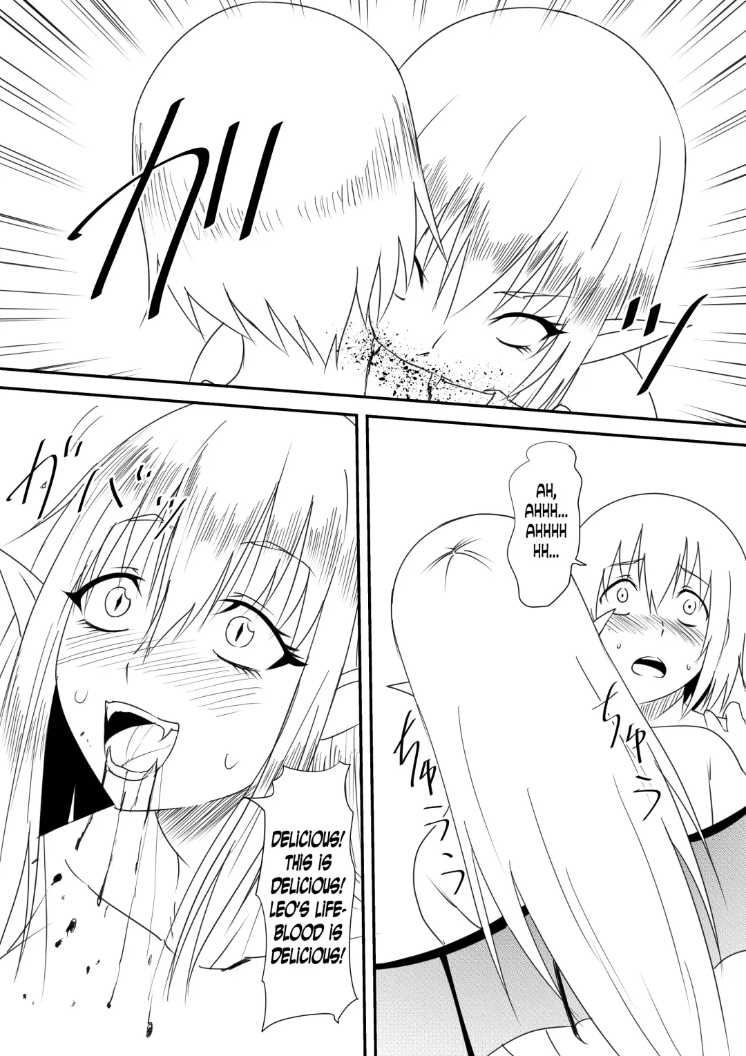 Kyuuketsuki ni Okasaremakutta Konyakusha ga Ageku ni Jishin mo Kyuuketsuki-ka Shite Semeru Gawa ni Naru Hanashi Fhentai - Page 26