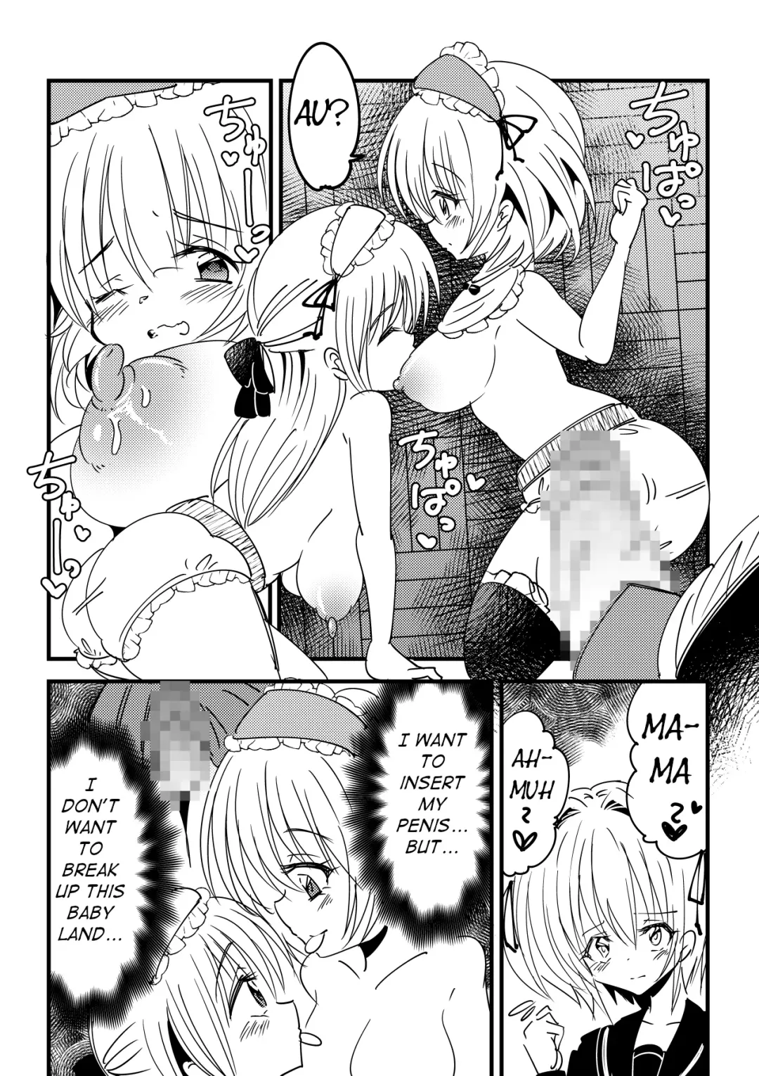 Kansen Sennou Futanari Akachan | Brainwash Infected Futanari Babies Fhentai - Page 8