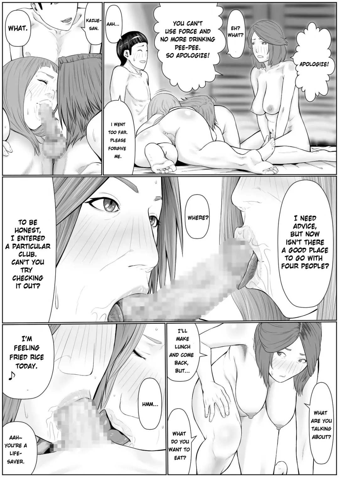 Haha wa Kakushi, Boku wa Shiranai Furi o Suru | I Acted Dumb About Mother's Secret Fhentai - Page 51