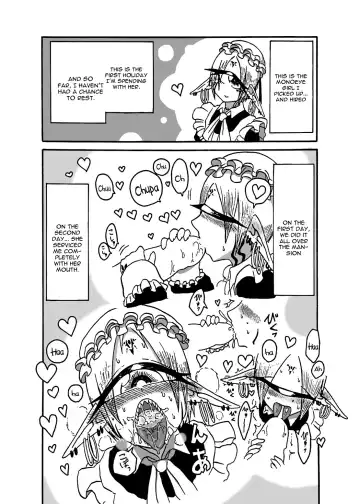 [Barakey] Mikai no Chi de Hirotta Nazo Gengo Tangan-chan o Maid to Shite Yatotte Icha Love suru Hon 3 Fhentai - Page 5
