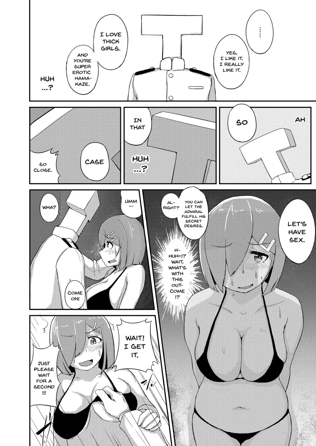 [Shigekix] Maru Yoku Switch | Hamakaze's Lust Switch Fhentai - Page 5