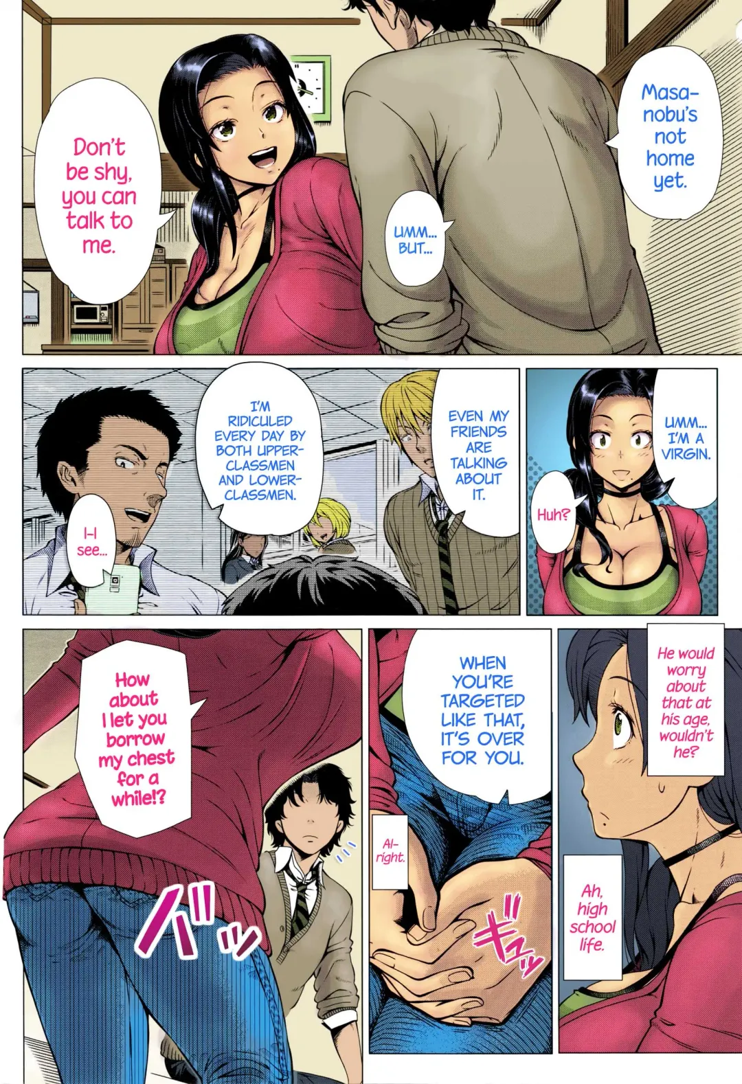 [Shinozuka Yuuji] Oyako no Omoi | A Mother's Love (decensored) Fhentai.net - Page 4