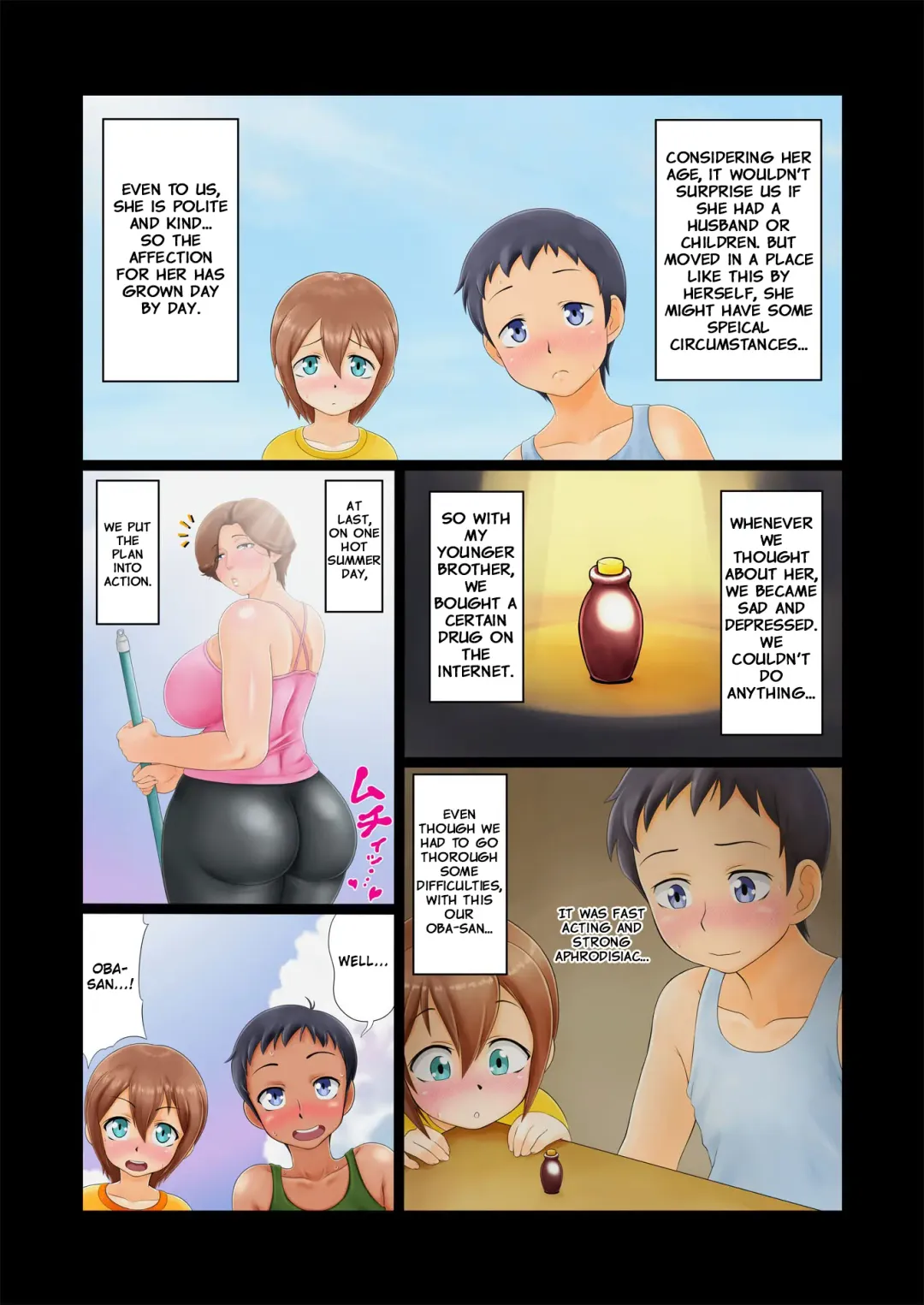 Shota Kyoudai to Tonari no Oba-san. | Two shota brothers and an older woman in the neighbourhood. Fhentai - Page 4