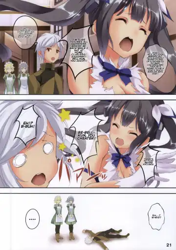 [Koga Nozomu - Shinokawa Arumi] Bell-kun wa Uwakimono | Bell-kun Is A Cheater! Fhentai - Page 20