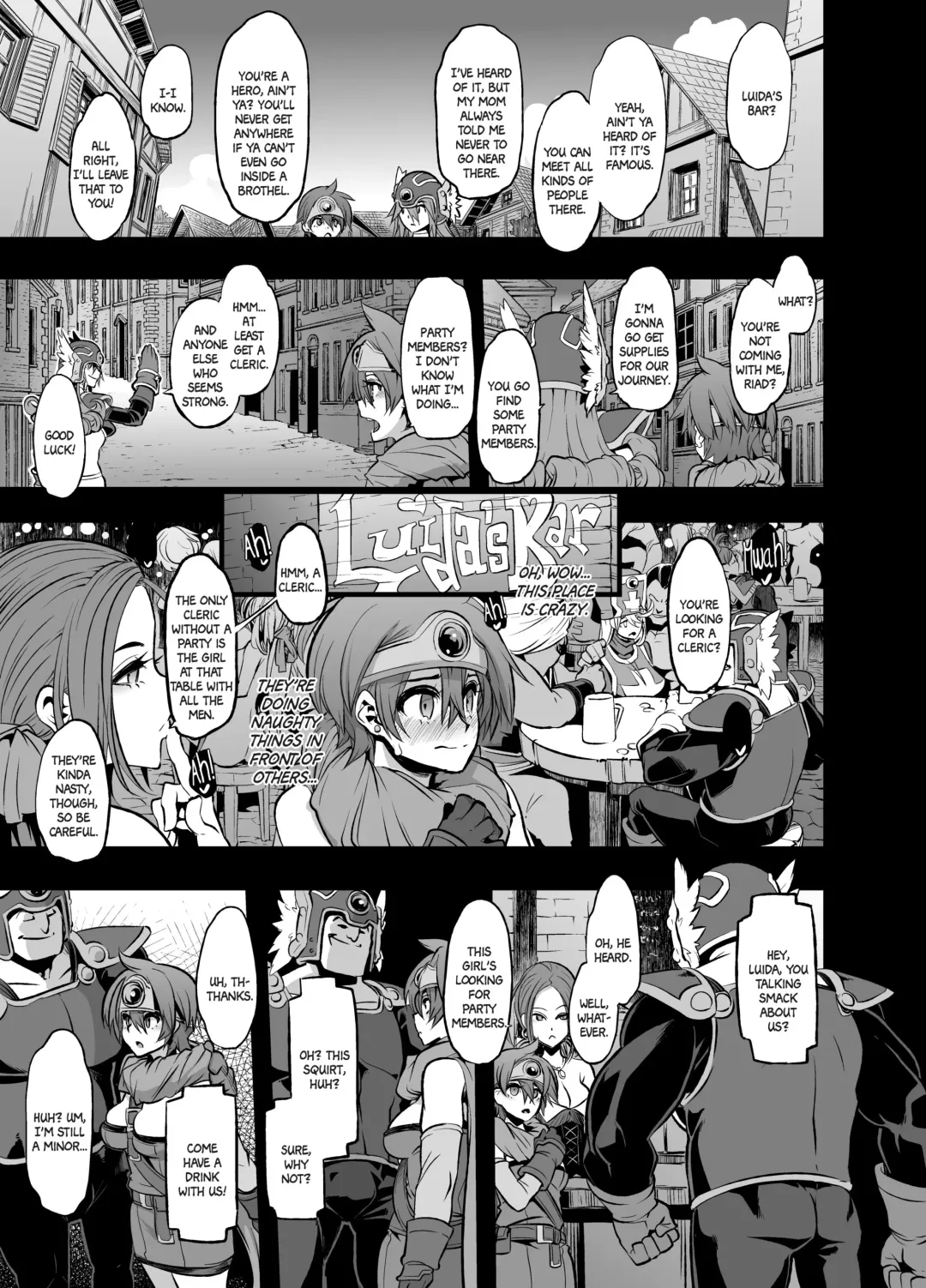 [Hato - Shindol] Onna Yuusha no Tabi 2 Ruida no Deai Sakaba Fhentai - Page 3