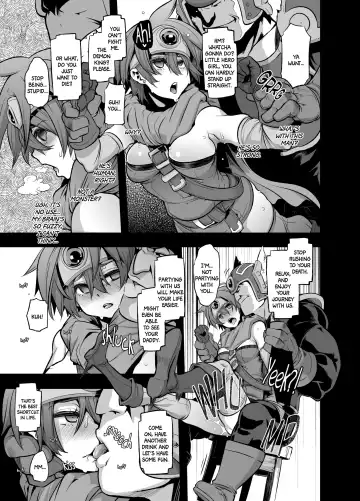 [Hato - Shindol] Onna Yuusha no Tabi 2 Ruida no Deai Sakaba Fhentai - Page 9
