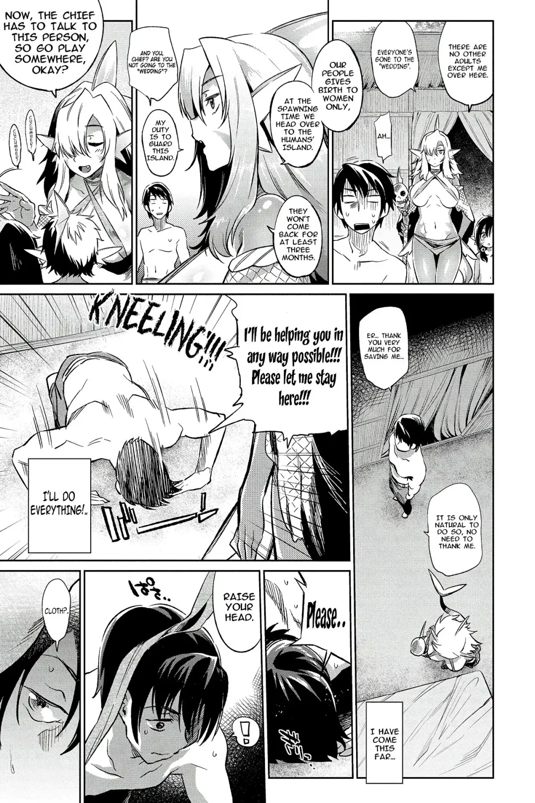 [Mizone] Gyoryuushima no Okite ~Jikyuu 1500 yen!! Gyogyou o Tetsudau Kantan na Oshigoto desu. (Dansei nomi Bashou) Kouhen~ (decensored) Fhentai - Page 5