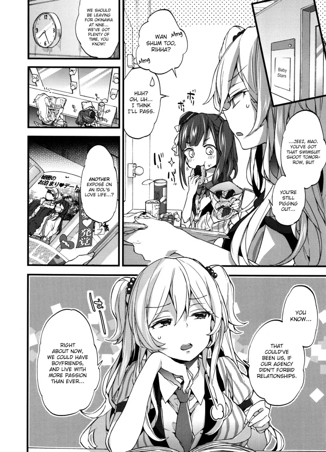 [Morishima Kon] Idol Datte OO Shitai! | We Wanna Do OO Even If We Are Idols Fhentai - Page 2