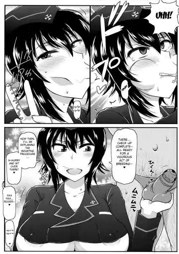[Deep Valley] Girls & Semen 2 ~Nishizumi Maho ga Sukebe Oyaji to Enkoudou Shoubu! Seishi Tekkoudan Shuuchuu Shageki de Shojomaku Soukou Kantsuu & Dengeki Seishoku Sakusen Sarechau Hon~ Fhentai - Page 19