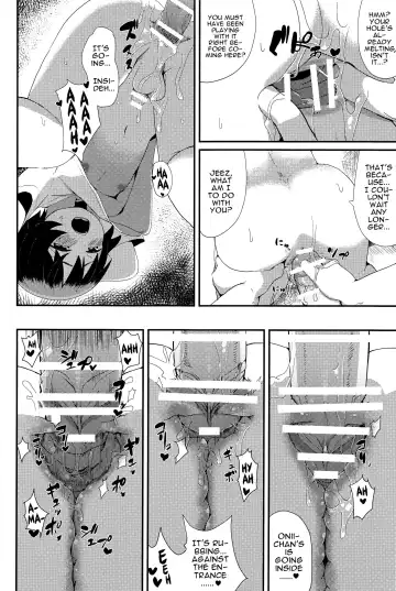 [Tekorun] Oshiete!? Onii-chan! | Teach Me!? Oniichan! Fhentai - Page 11