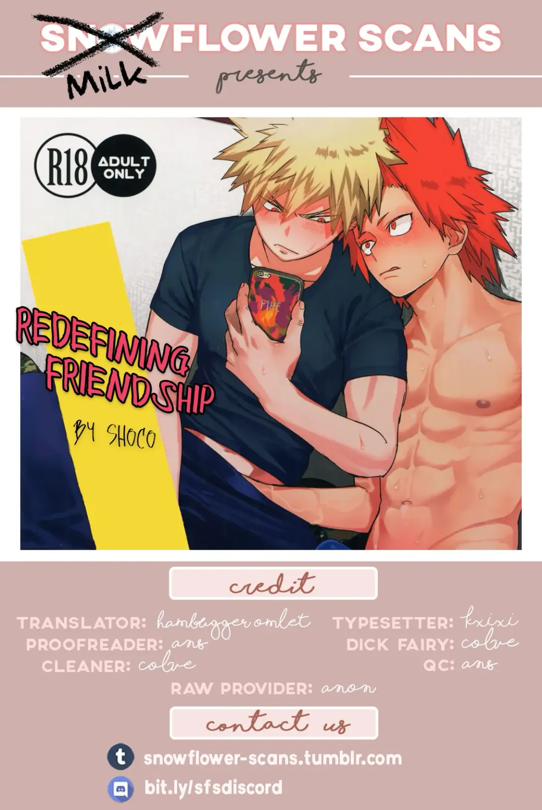 [Shoco] Yuujou Heni | Redefining Friendship (decensored) Fhentai - Page 35