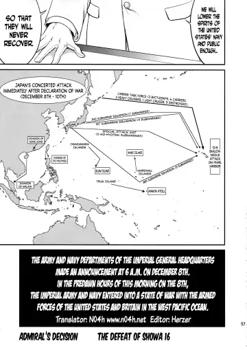 [Tk] Teitoku no Ketsudan: Showa 16-nen no Haisen | Admiral's Decision: The Defeat of Showa-16 Fhentai.net - Page 56