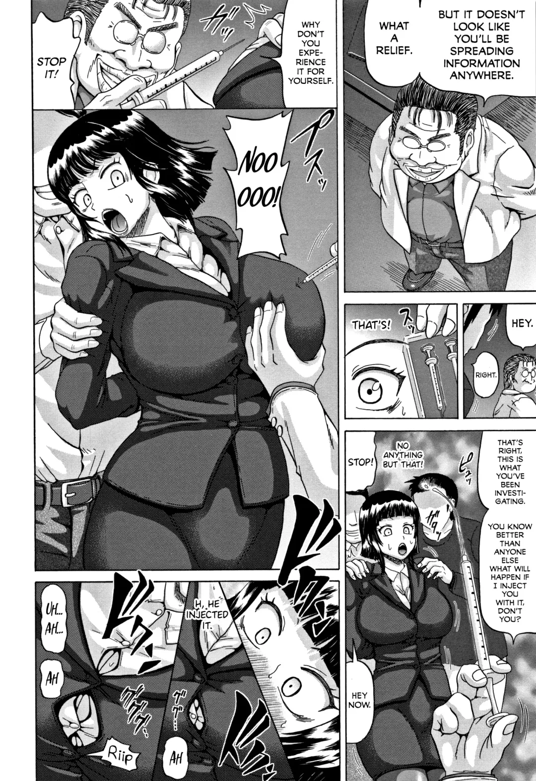 [Nukunuku Orange] Toraware no Sennyuu Sousakan | Captured Undercover Titty Inspector Fhentai - Page 2