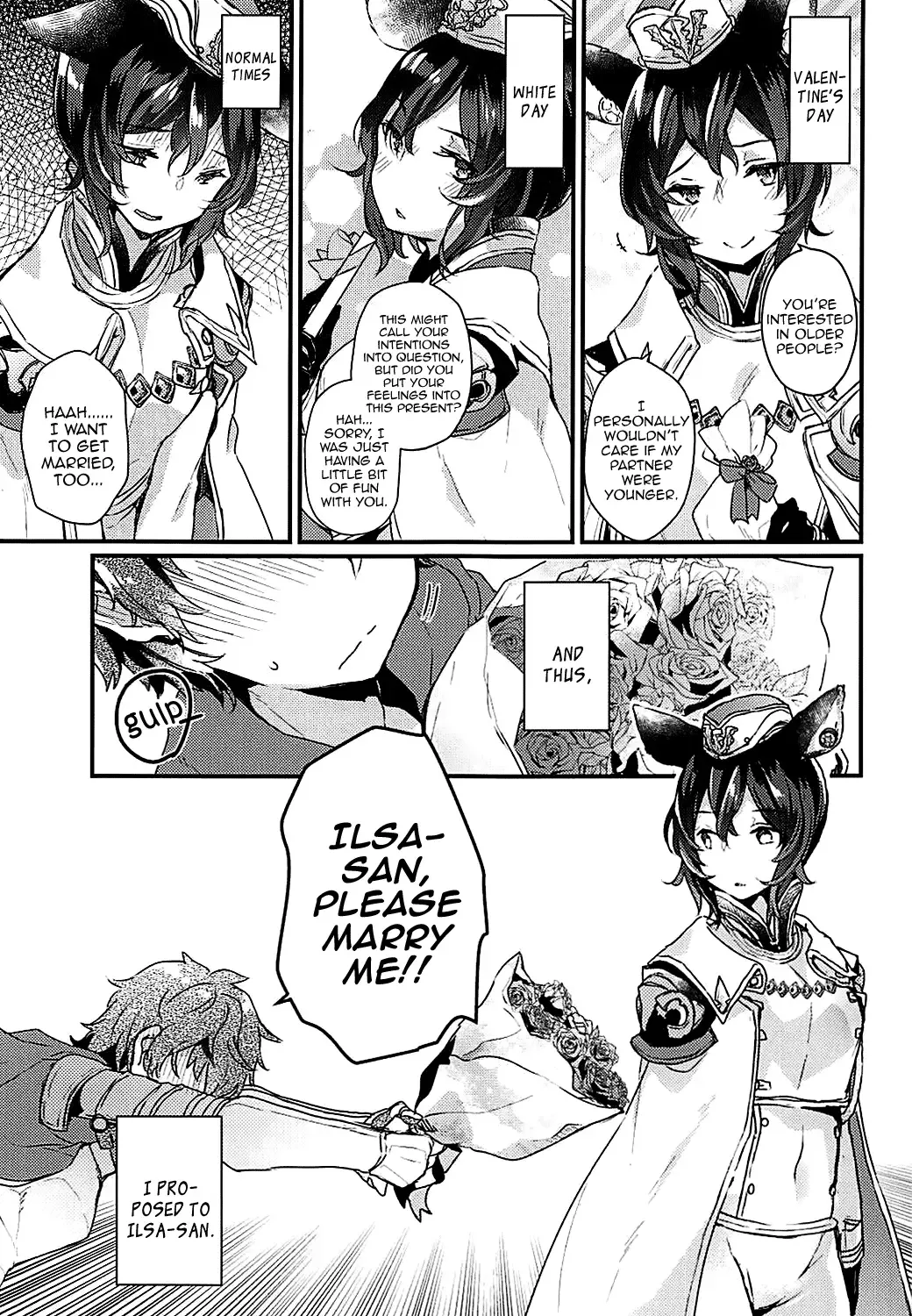 [Kanroame] Ilsa-san ni Propose Shimashita | I Proposed to Ilsa-san Fhentai.net - Page 4