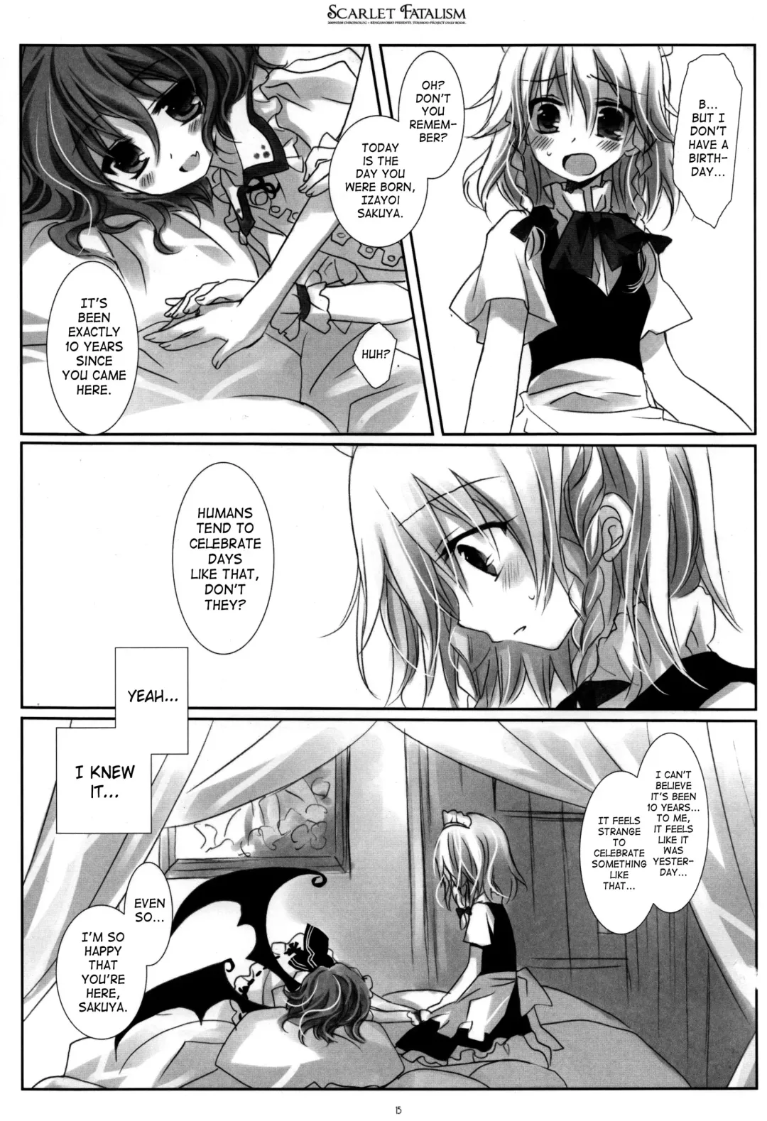 [Sakurazawa Izumi] Scarlet Fatalism Fhentai - Page 14