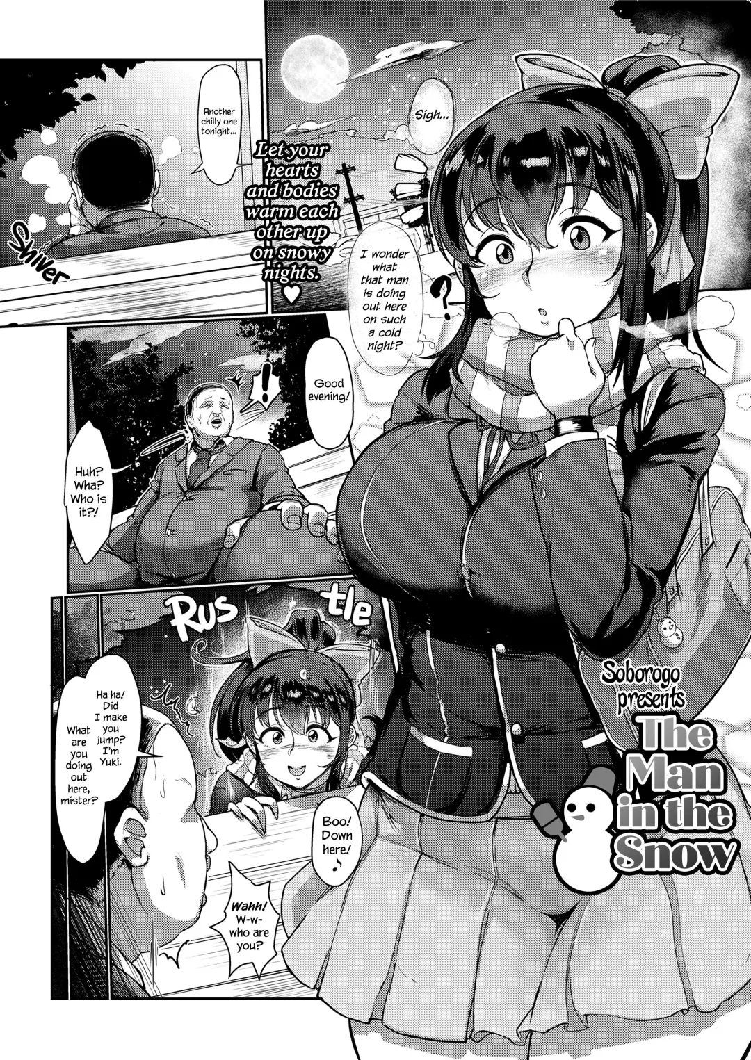 [Soborogo] Yuki to Oji-san | The Man in the Snow Fhentai - Page 2