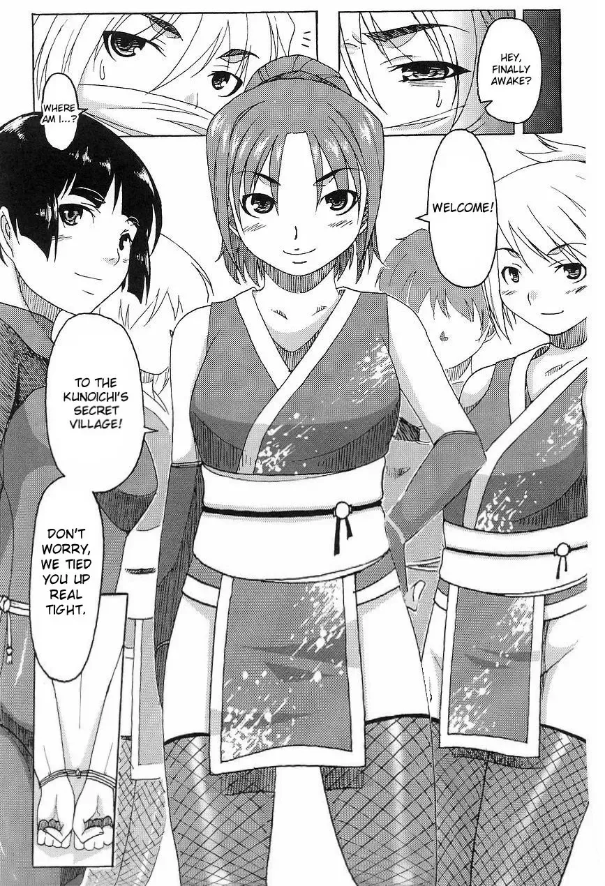 [Mitsuba Minoru] Kunoichi no Sato e Youkoso | Welcome to the Kunoichi Village Fhentai - Page 3