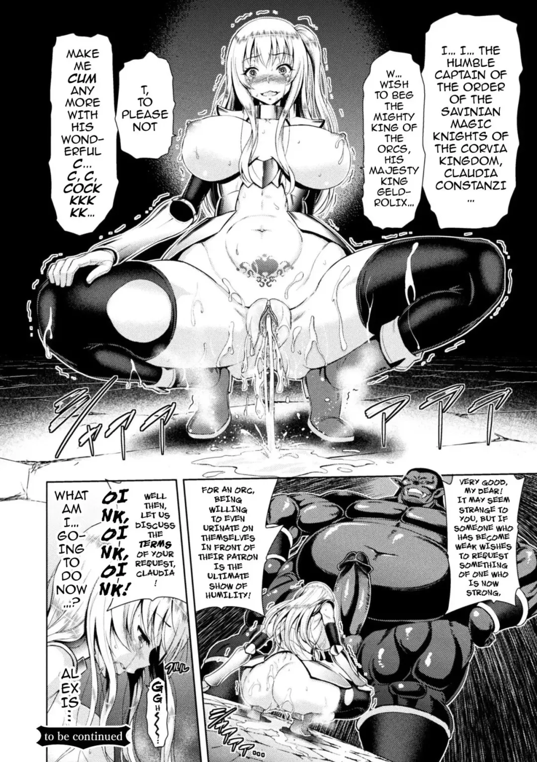 [Yamada Gogogo] ERONA Orc no Inmon ni Okasareta Onna Kishi no Matsuro | Erona ~The Fall of a Beautiful Knight Cursed with the Lewd Mark of an Orc~ Ch. 1-3 (decensored) Fhentai - Page 50