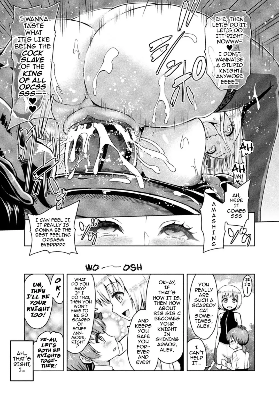 [Yamada Gogogo] ERONA Orc no Inmon ni Okasareta Onna Kishi no Matsuro | Erona ~The Fall of a Beautiful Knight Cursed with the Lewd Mark of an Orc~ Ch. 1-3 (decensored) Fhentai - Page 74