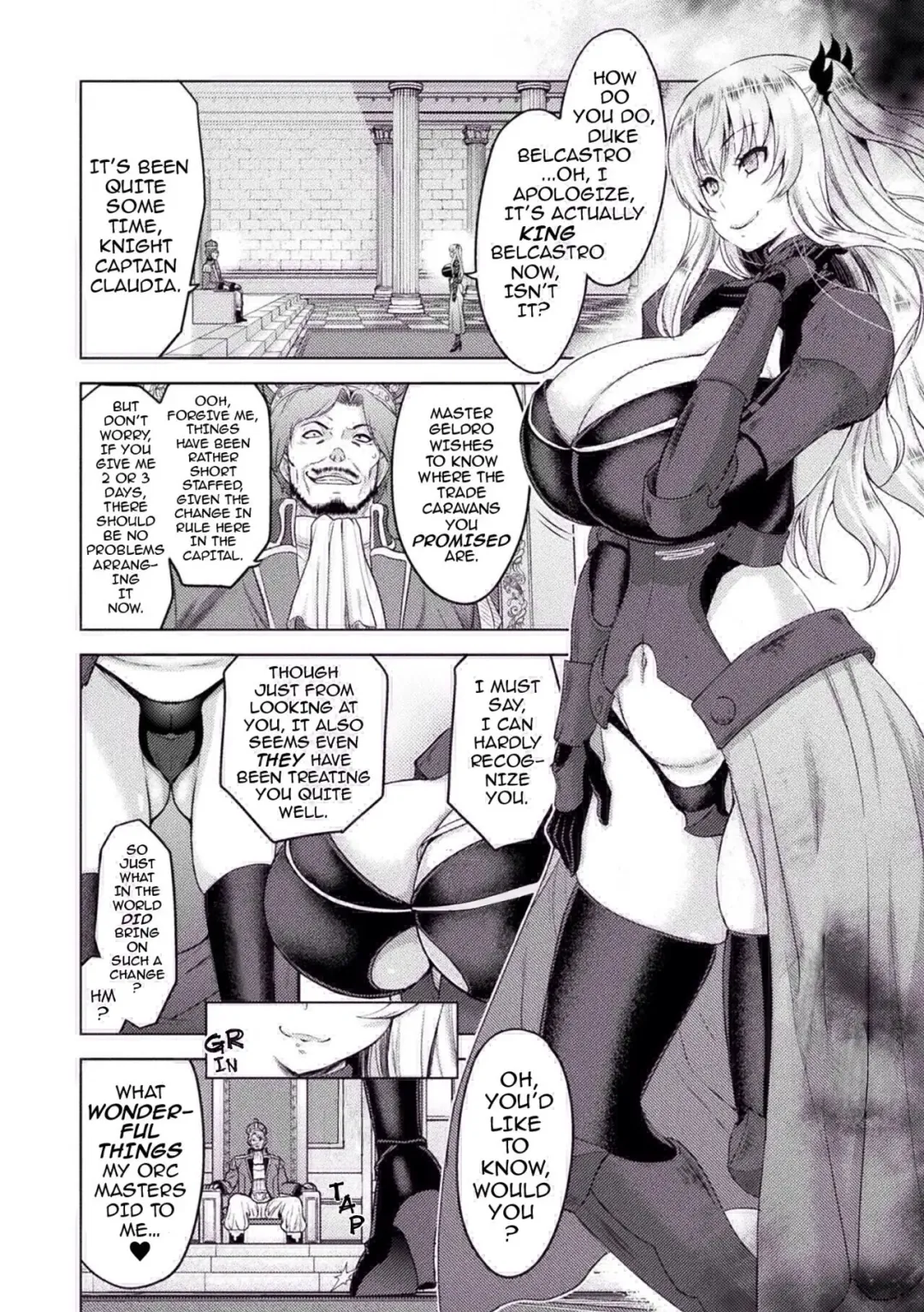 [Yamada Gogogo] ERONA Orc no Inmon ni Okasareta Onna Kishi no Matsuro | Erona ~The Fall of a Beautiful Knight Cursed with the Lewd Mark of an Orc~ Ch. 1-3 (decensored) Fhentai - Page 97