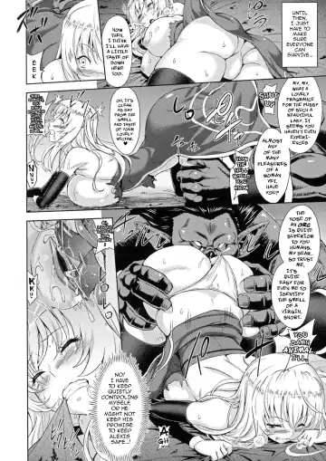 [Yamada Gogogo] ERONA Orc no Inmon ni Okasareta Onna Kishi no Matsuro | Erona ~The Fall of a Beautiful Knight Cursed with the Lewd Mark of an Orc~ Ch. 1-3 (decensored) Fhentai - Page 15
