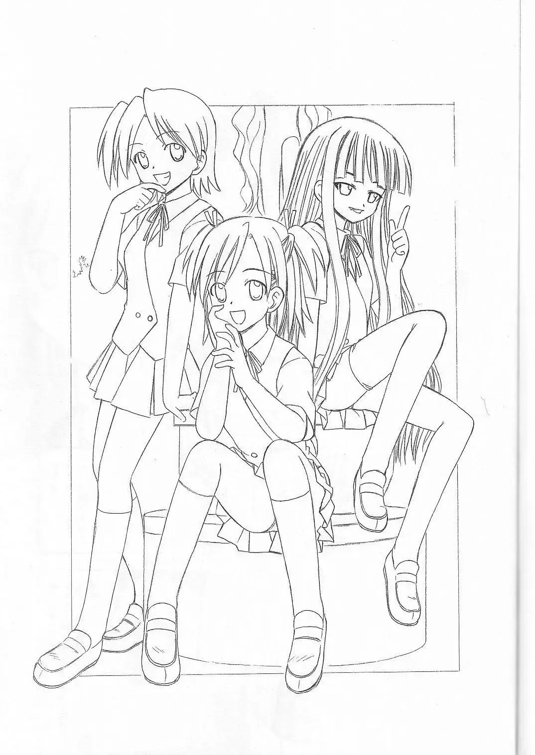 [Deep Purple 72] Sukumizu Bloomer Pleated Skirt de Hakudaku! 2 Fhentai - Page 2