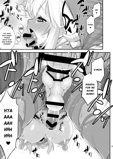 [Katou Jun] Ibuki no Yuusha Kyousei Kyonyuuka Kikiippatsu! | Breath of the Hero : Crisis of the Forced Huge Breast Growth! Fhentai.net - Page 17