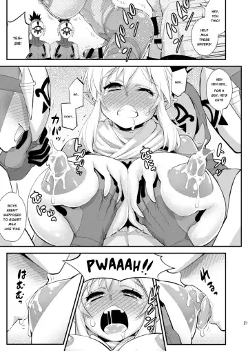 [Katou Jun] Ibuki no Yuusha Kyousei Kyonyuuka Kikiippatsu! | Breath of the Hero : Crisis of the Forced Huge Breast Growth! Fhentai.net - Page 19