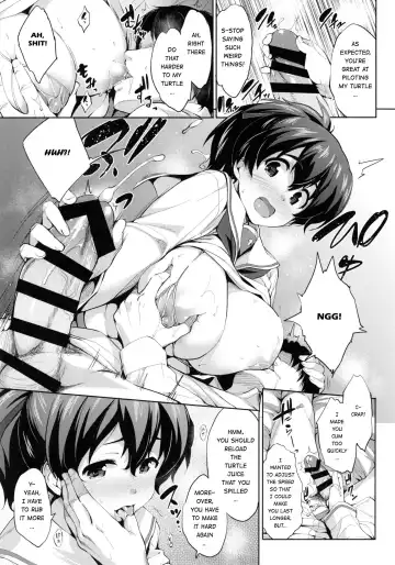 [Shinozuka George] Yuzu-chan ni Boku no Kame-san Soujuu shite moraitai! | I Want Yuzu-chan to Pilot My Turtle! Fhentai - Page 13