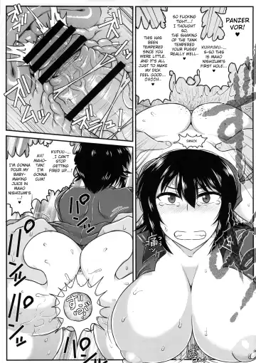 [Deep Valley] Girls & Semen 2 ~Nishizumi Maho ga Sukebe Oyaji to Enkoudou Shoubu! Seishi Tekkoudan Shuuchuu Shageki de Shojomaku Soukou Kantsuu & Dengeki Seishoku Sakusen Sarechau Hon~ Fhentai - Page 10