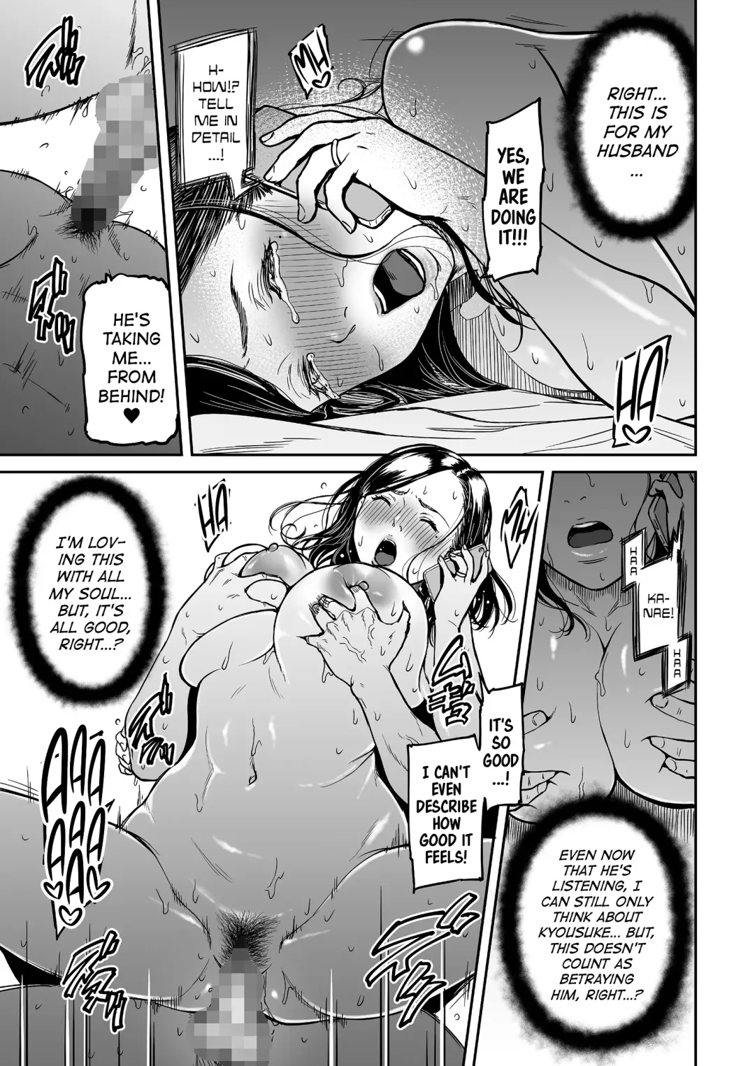 [Cuzukago] Uragiri no Ai wa Mitsu no Aji | Treacherous Love Tastes Like Honey Fhentai - Page 39