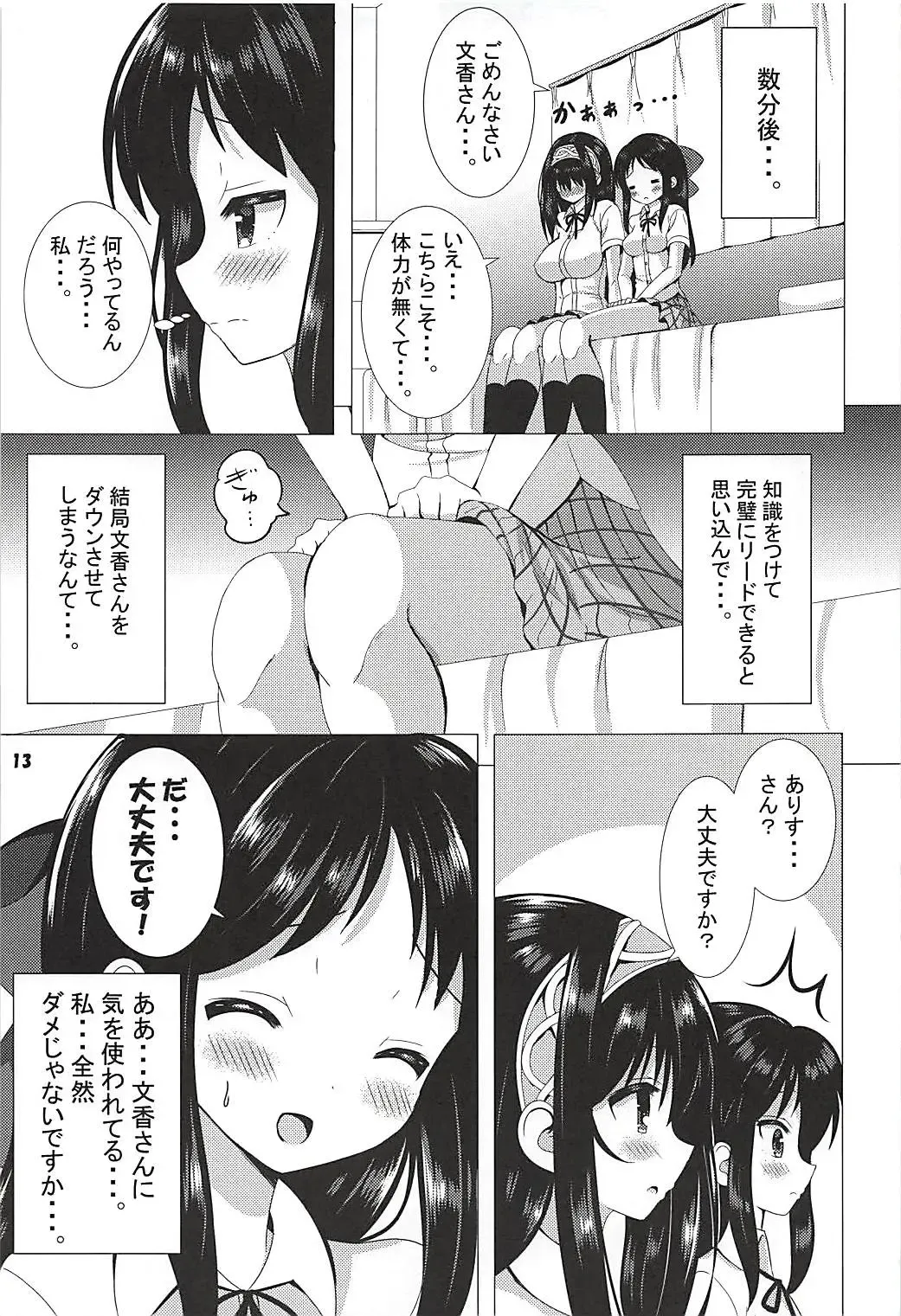 [Hazakura Satsuki] JK AriFumi no Otomarikai Fhentai.net - Page 14