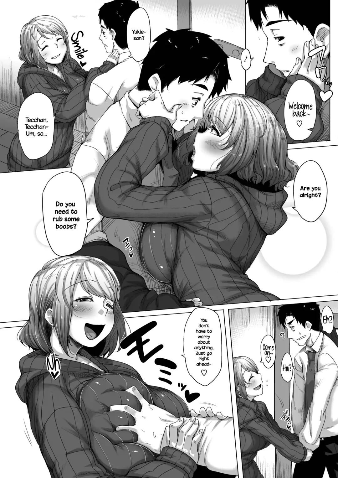 [Bakuya] Daijoubu? Oppai Momu? | Are you alright? Do you need to rub some boobs? Fhentai.net - Page 3