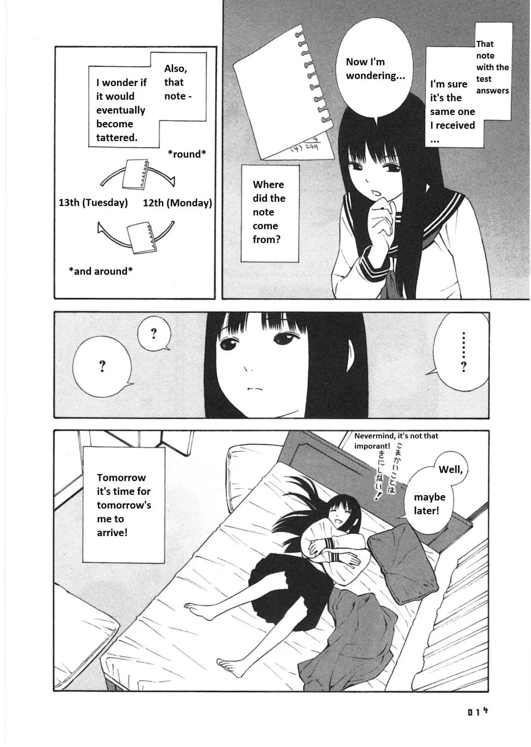 [Yoshitomi Akihito] Ashita no Atashi | Tomorrow's Me Fhentai - Page 12