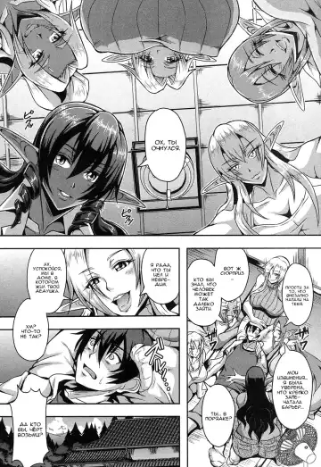[Mifune Seijirou] Elf Harem no Mori to Kozukuri Keiyaku | Baby-making contract with a harem of forest elves Fhentai - Page 4