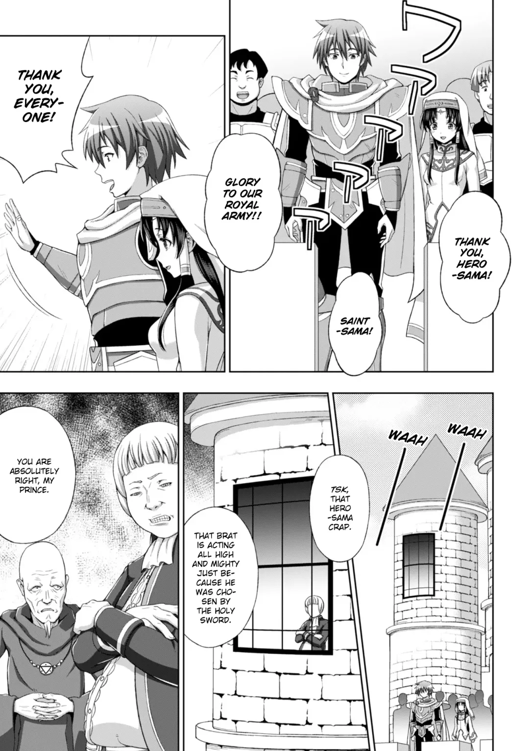 [Chaccu] Seijo no Kenshin | The Saint's Devotion Ch. 1 Fhentai - Page 8