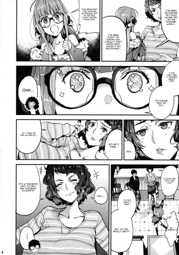 [Azukiko] Kawakami Sensei to Futaba no Himitsu Kojin Jugyou Fhentai - Page 6