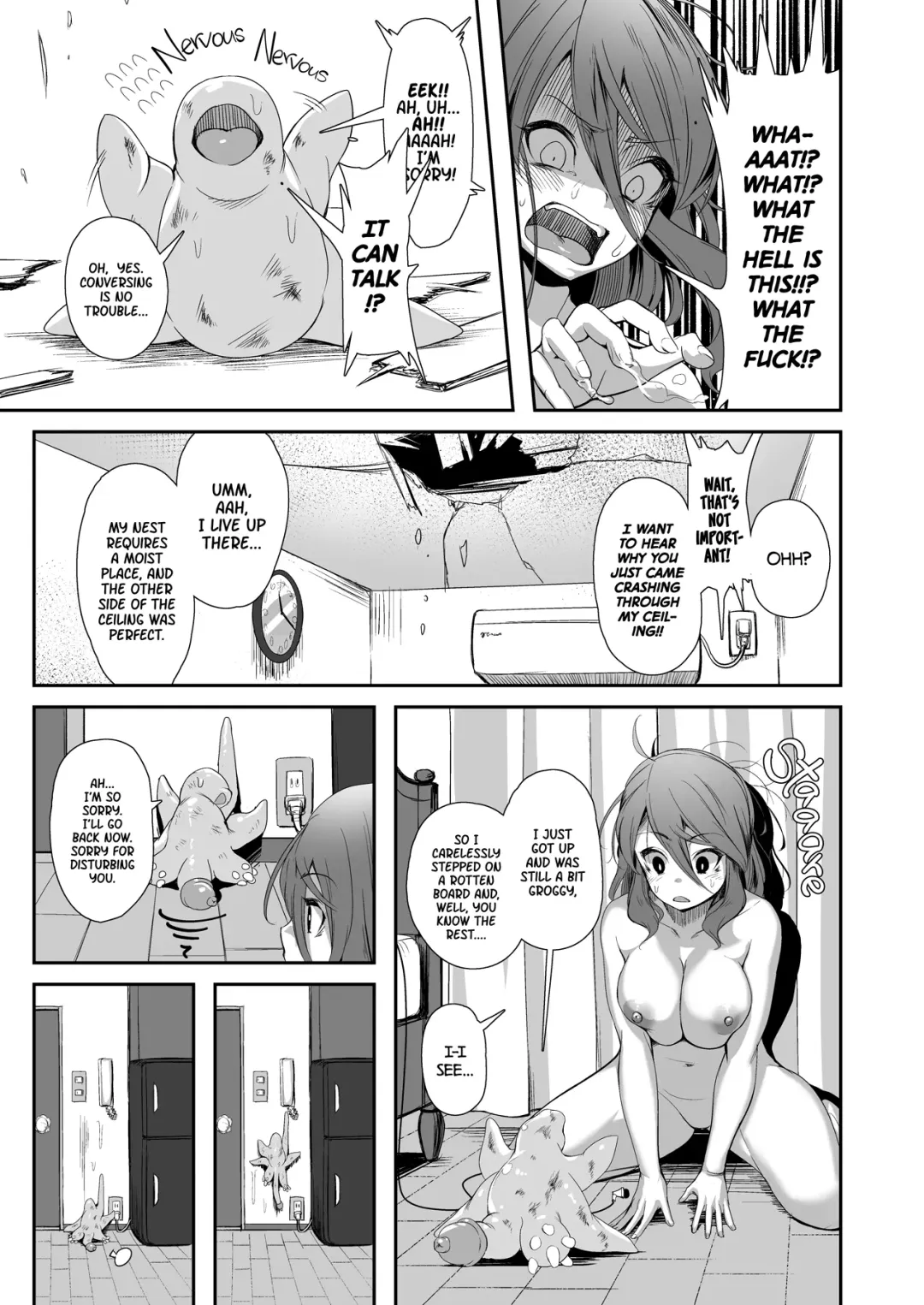 [Yana] Igyo no Kimi to | The Strange Creature and I (decensored) Fhentai - Page 5