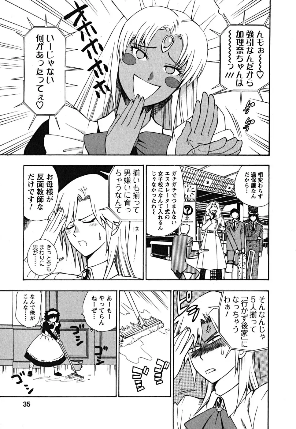 [Azuma Tesshin] Ikemasen Ojousama! Fhentai - Page 34