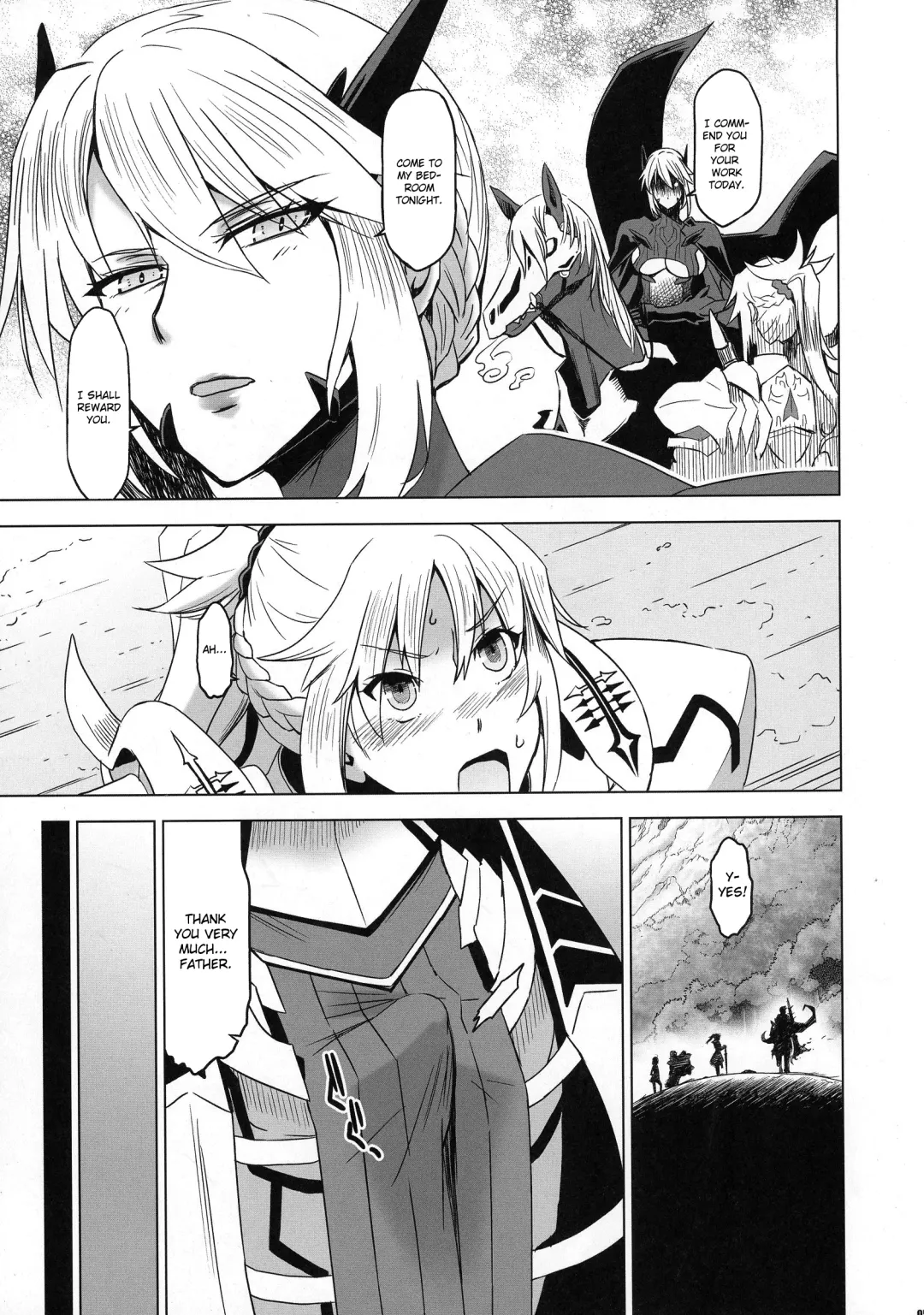 [Hg Chagawa] HGUC #09 Waga Uruwashiki Chichi e no xxx | HGUC# 09 xxx With My Beautiful Father ~ Clarente Blood Arthur Fhentai - Page 5