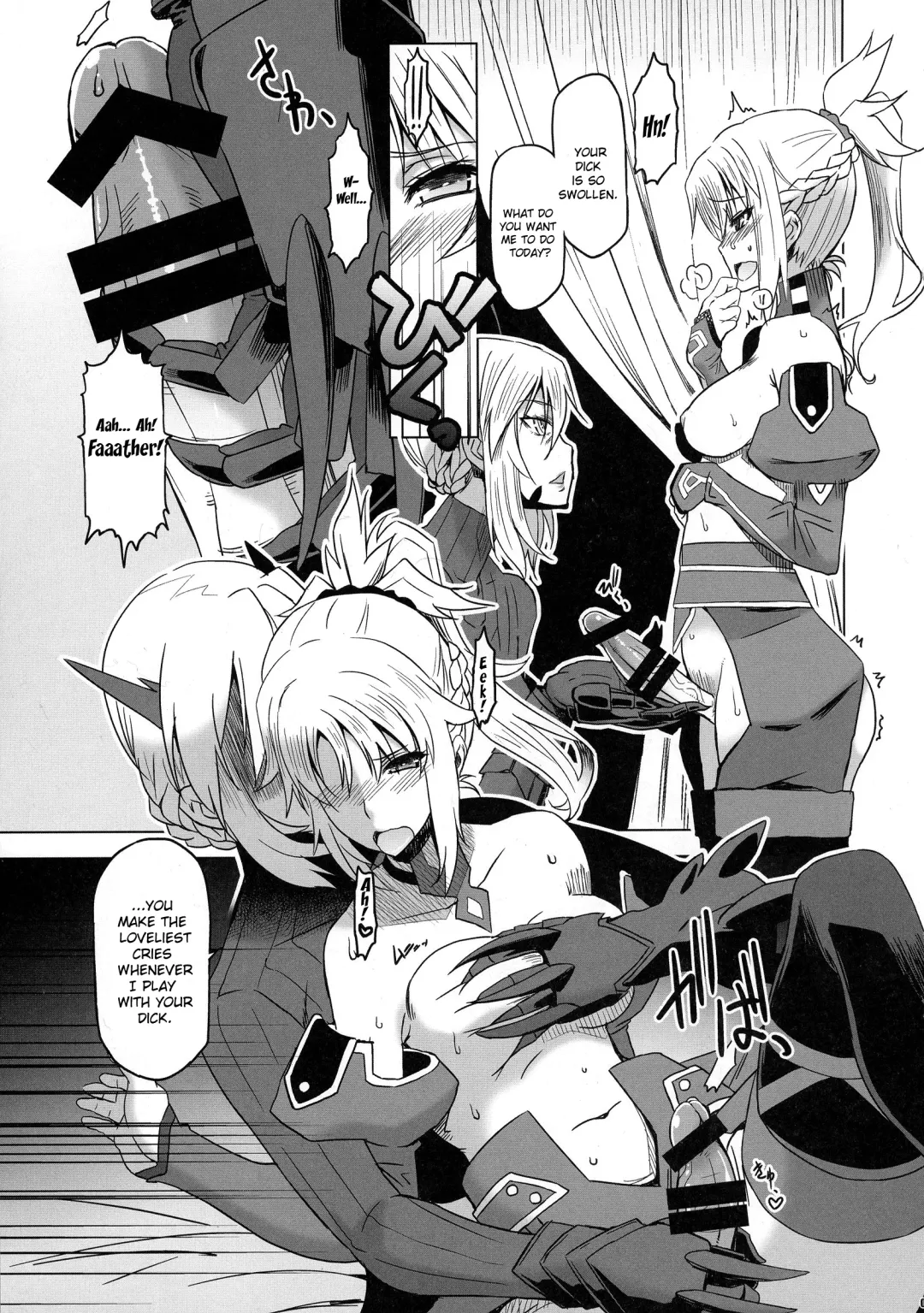 [Hg Chagawa] HGUC #09 Waga Uruwashiki Chichi e no xxx | HGUC# 09 xxx With My Beautiful Father ~ Clarente Blood Arthur Fhentai - Page 7