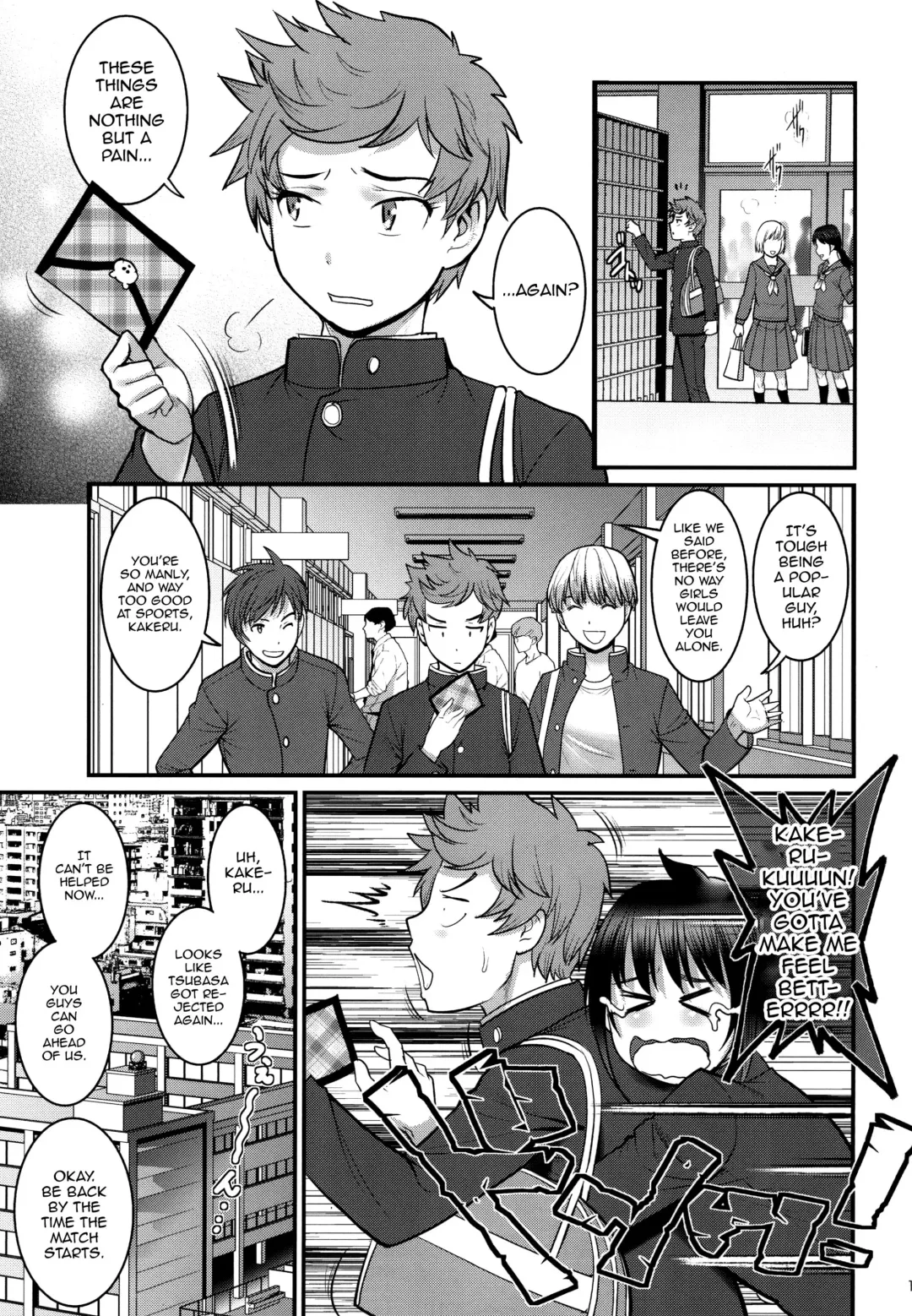 [Saigado] Tsubasa-kun to Kakeru-kun Fhentai - Page 14