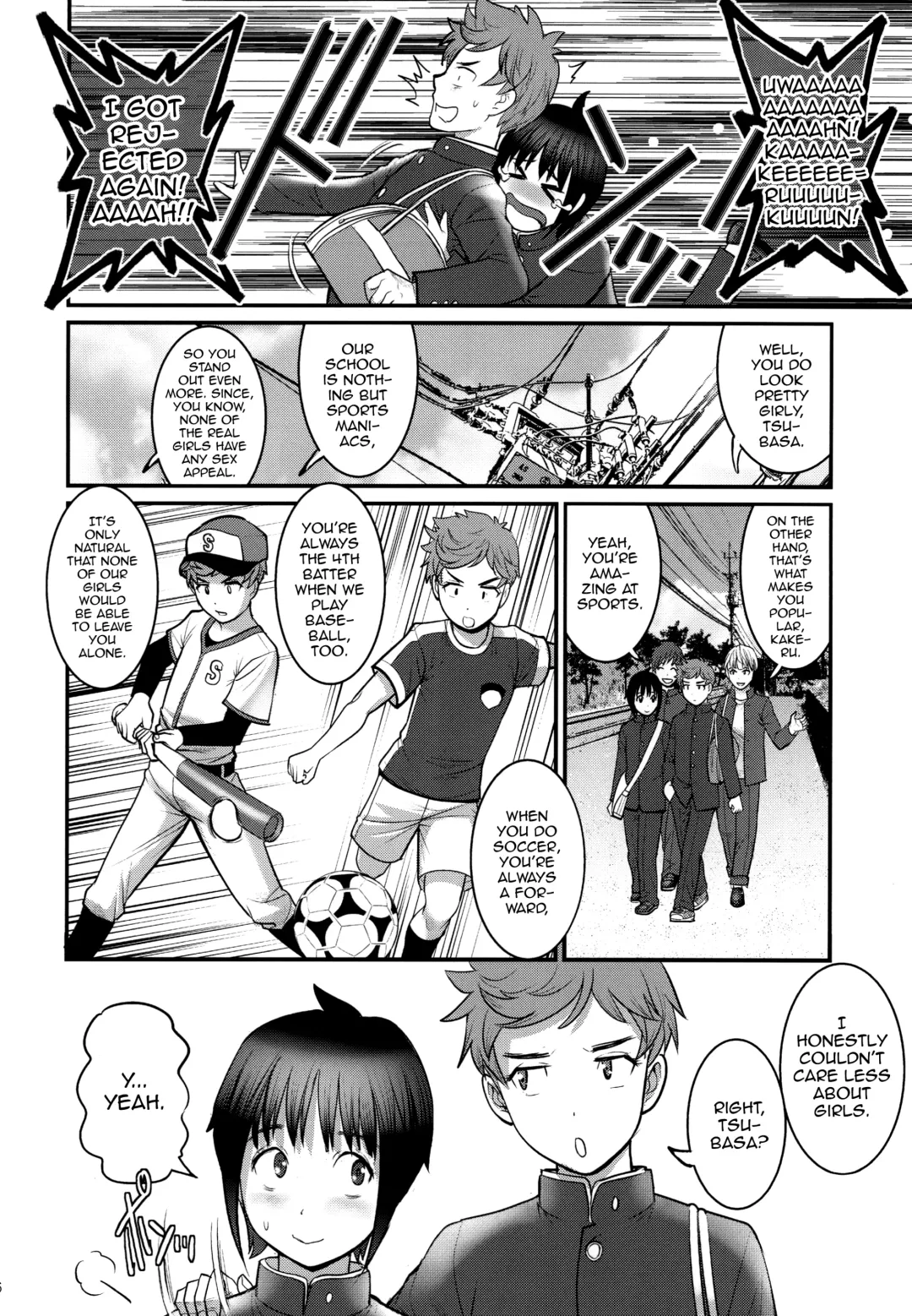[Saigado] Tsubasa-kun to Kakeru-kun Fhentai - Page 5