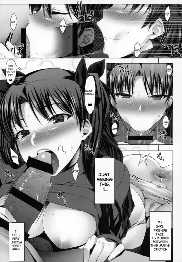 [Namidame] Emiya ke Futei Koukou Ryouiki ~Tosaka Rin no Baai~ |  Anal cuckolding for Emiya family ~ Tohsaka Rin Case Fhentai - Page 6